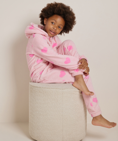 onesie met capuchon