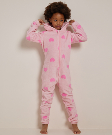 onesie met capuchon