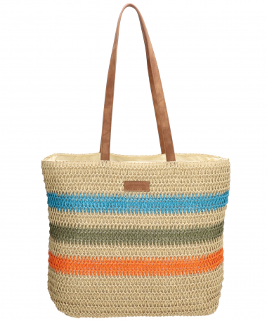streep geweven shopper