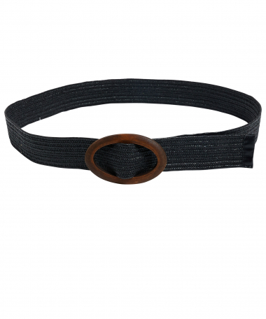 riem met ovalen gesp