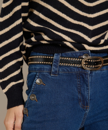 riem met studs