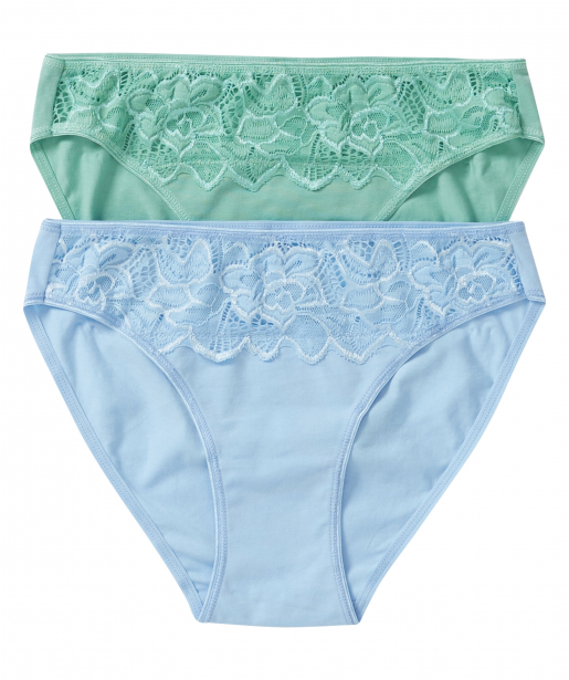 2-pack slip met kant