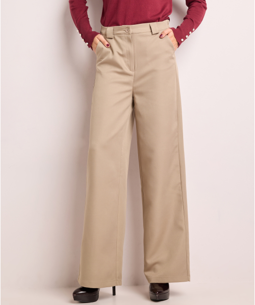 uni straight fit broek