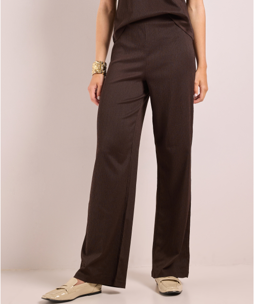 broek met elastische tailleboord