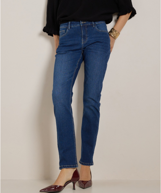 regular fit stretch jeans - mia