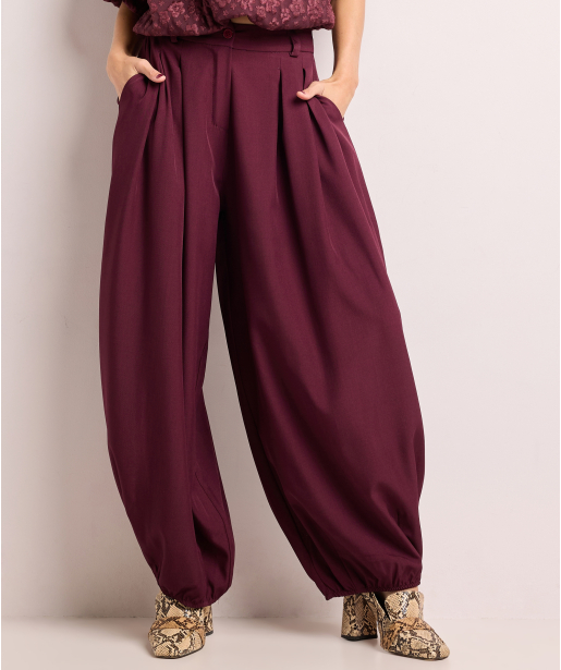 balloon fit broek uni