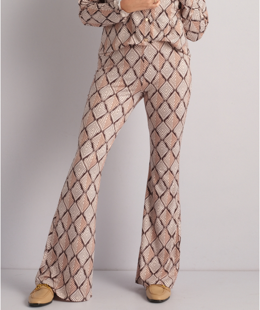 broek all-over ruitjes
