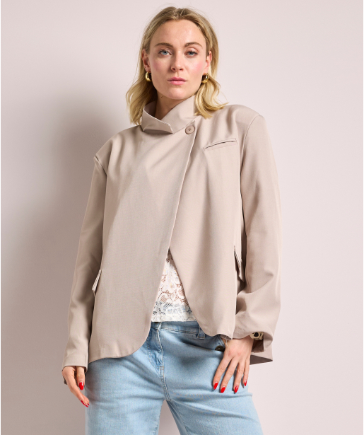 blazer met overslag