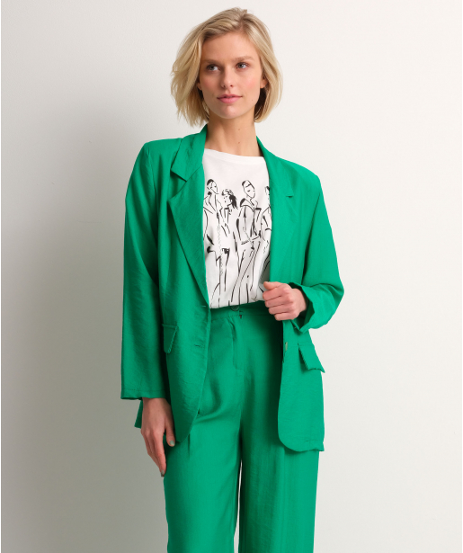 viscose blazer