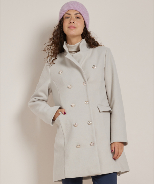 wollook blazer jas met knopen