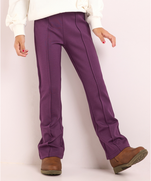 broek met elastische tailleboord