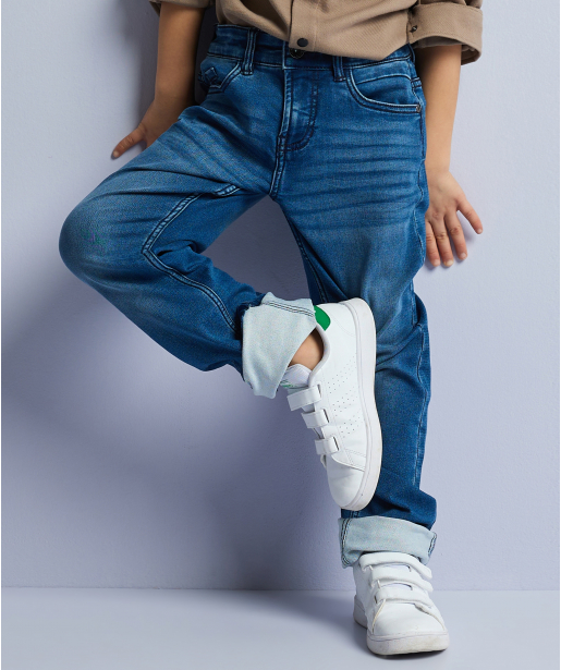 regular fit jogg jeans - mid