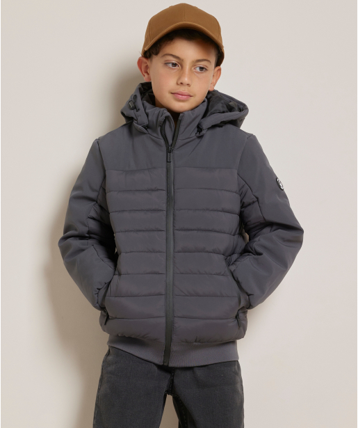 jas met afneembare capuchon