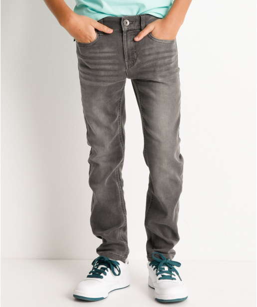 Slim fit jogg jeans (grijs)