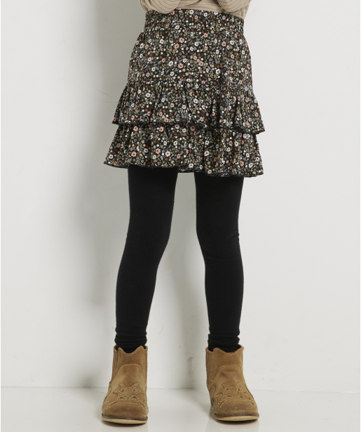 ruche rokje all-over print