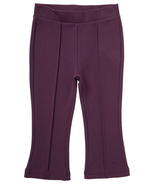flared fit broek met naad