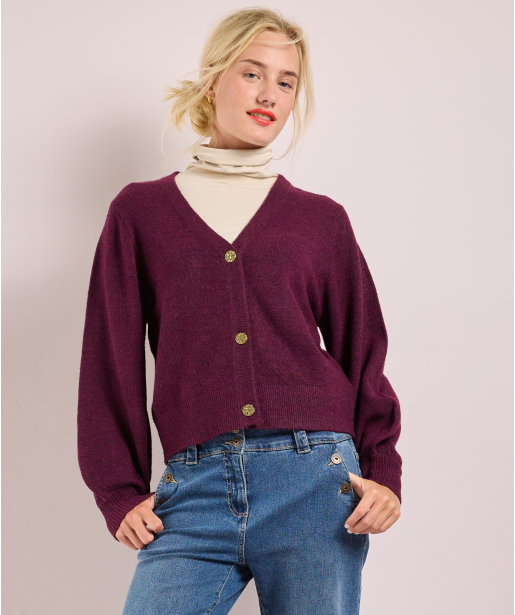 vest met v-hals