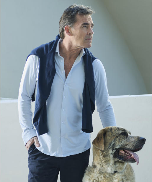 comodo jersey stretch overhemd