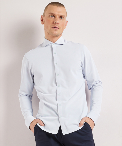 comodo travelstof overhemd