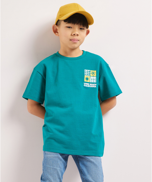 loose fit t-shirt backprint