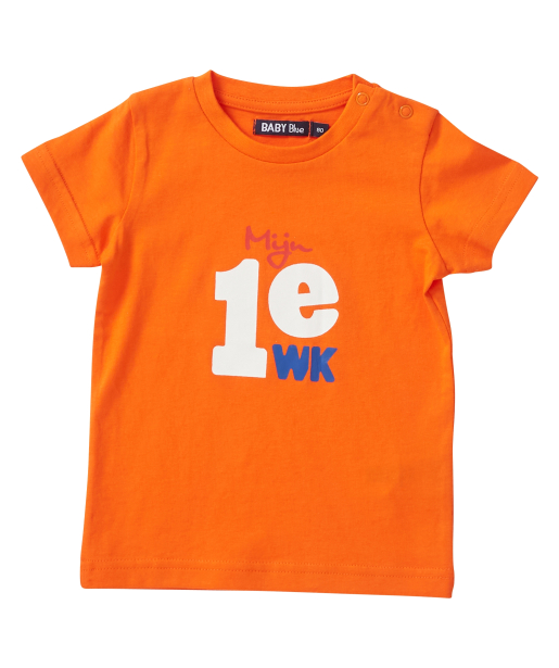 oranje eerste WK t-shirt