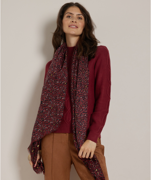 sjaal glitterdetails