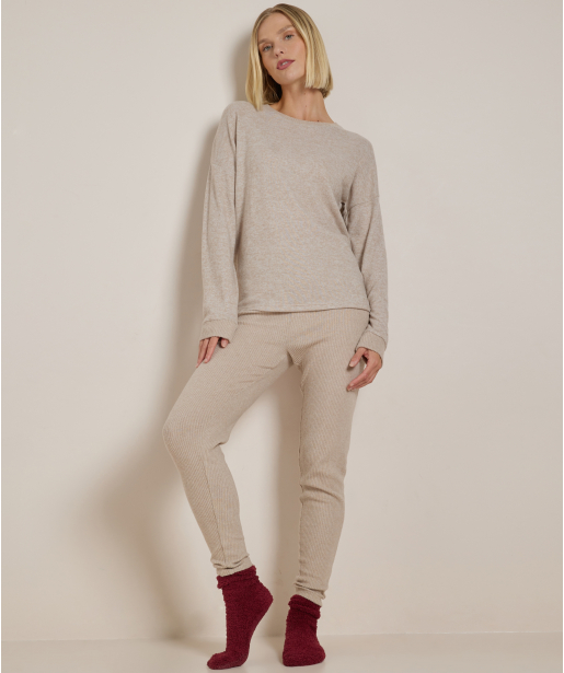 pyjama set soft rib