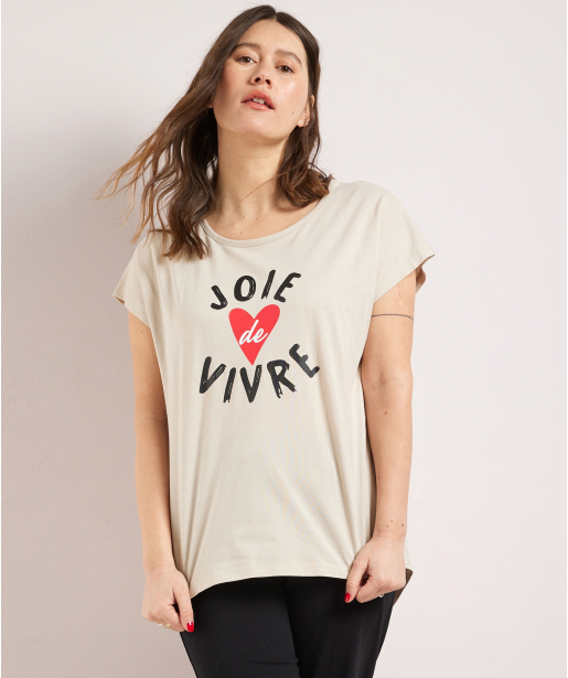 pyjama t-shirt met opdruk