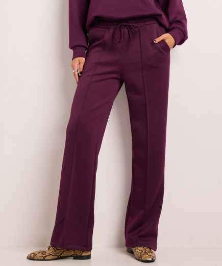 straight fit broek naad