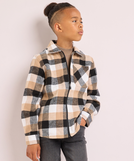 flanel geruit overshirt