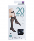 3-pack mousse kniekous 20 den