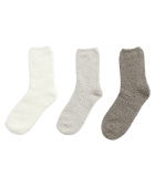 3-pack fluffy sokken