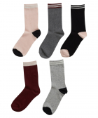 5-pack sokken dessin