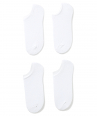 4-pack sneakersokken no-show