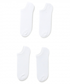 4-pack sneakersokken no-show
