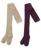 2-pack maillot uni rib