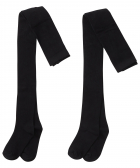 2-pack maillot uni rib