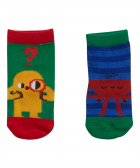 2-pack funny baby sokken