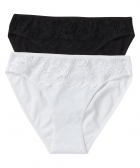 2-pack slip met kant