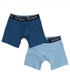 2-pack boxershort uni+print
