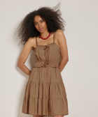 halter jurk kort
