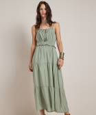 halter jurk lang