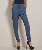 slim fit broek met print