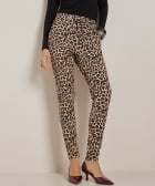 slim fit broek met print