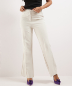 uni flared fit broek