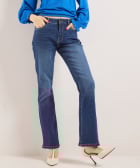 flared fit stretch jeans - noa