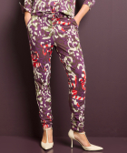 slim fit broek travelstof