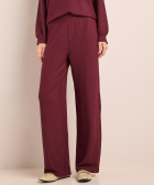 crinkle uni straight fit broek