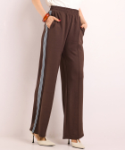 wide fit broek met tape