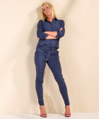 uni broek travelstof